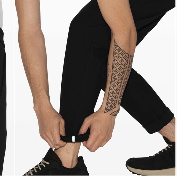 Lululemon Commission Pant Classic *Warpstreme 32" Black Sz 32 - Picture 3 of 16